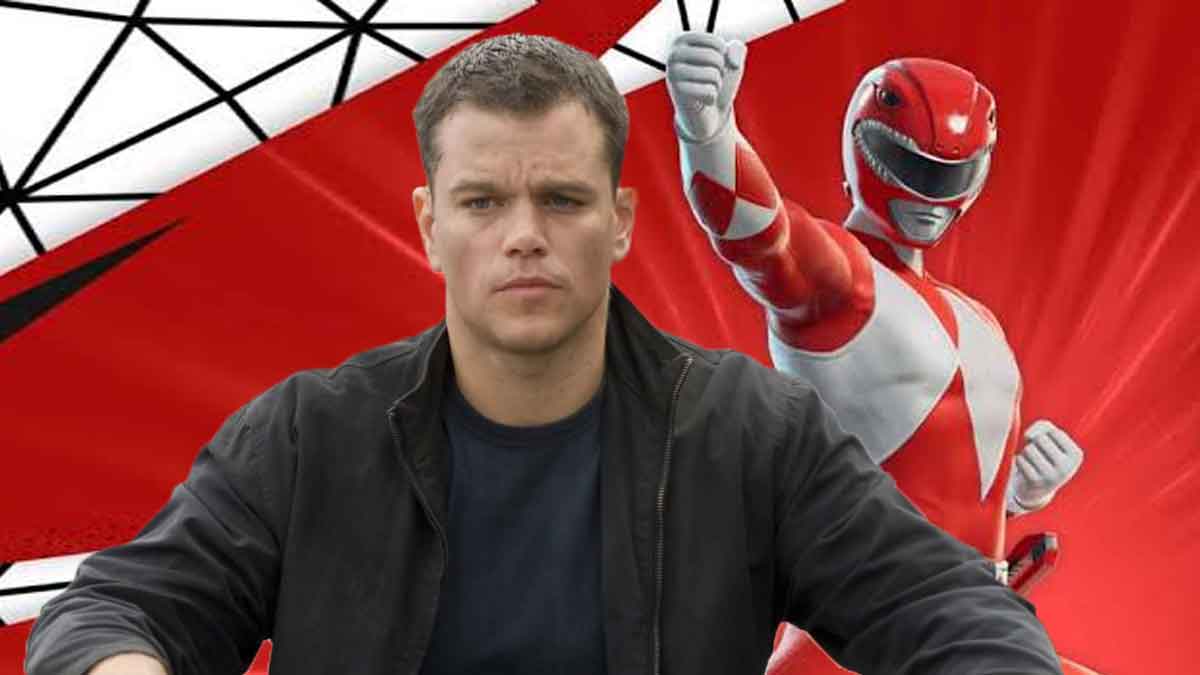 Primera imagen de Matt Damon rodando su nueva película estilo Power Rangers