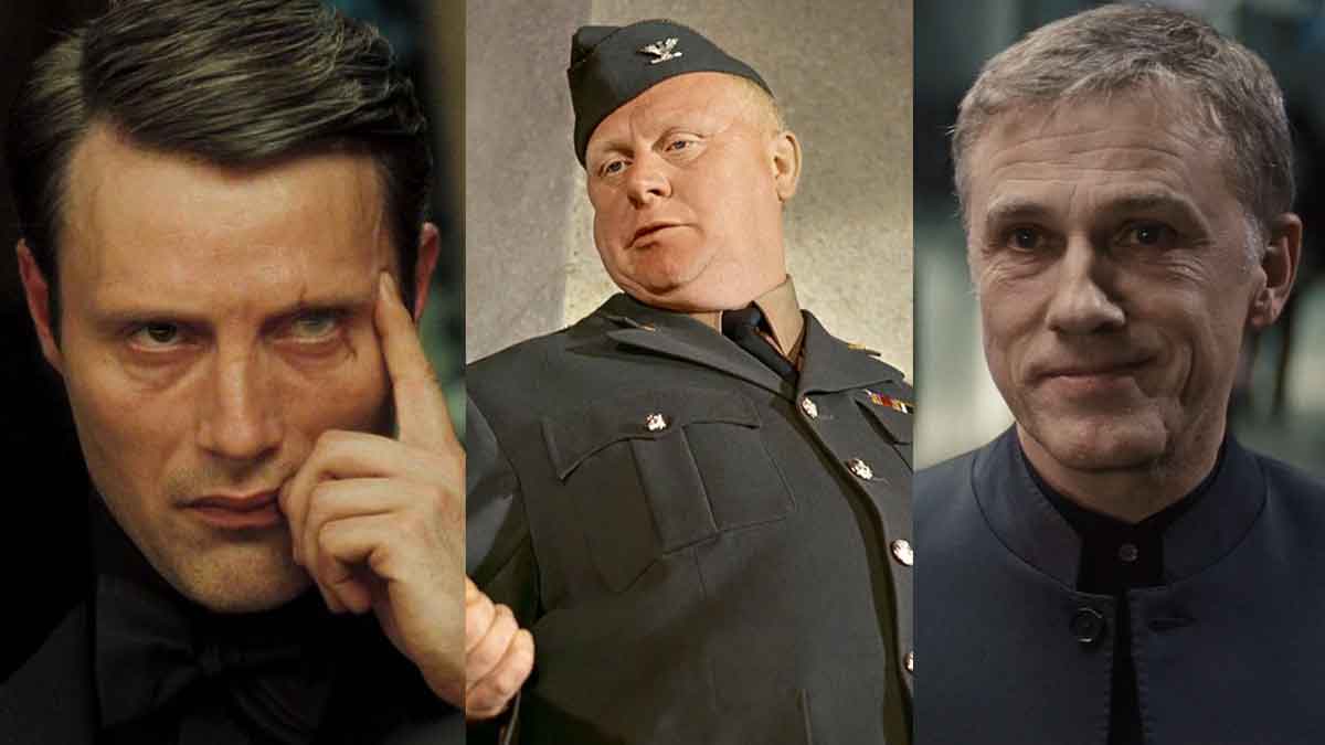 Los 10 mejores villanos de James Bond: de Goldfinger a Le Chiffre
