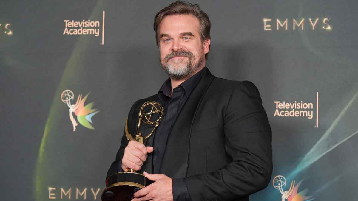 David Harbour consigue el primer Emmy de su carrera y reconoce que ya estaba preparando su futuro después de Stranger Things