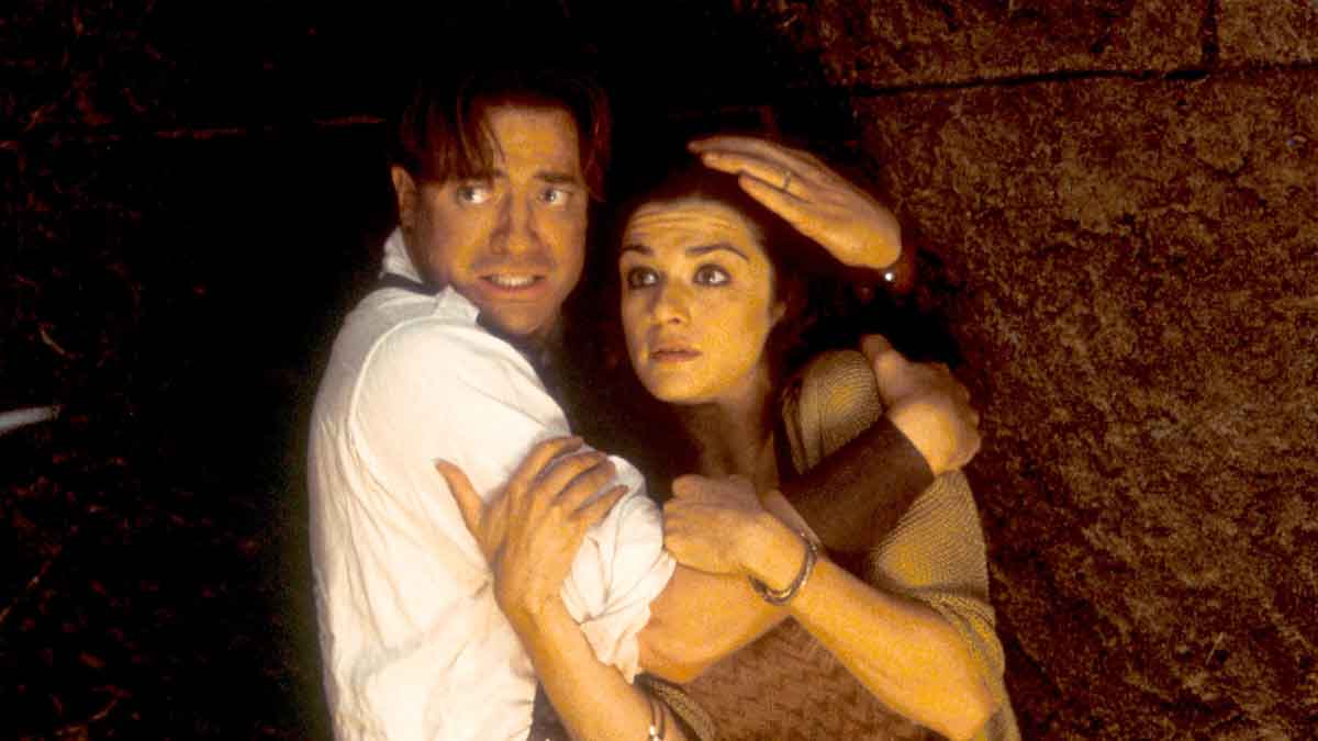 Primera imagen de Brendan Fraser y Rachel Weisz juntos en el rodaje de La Momia 4