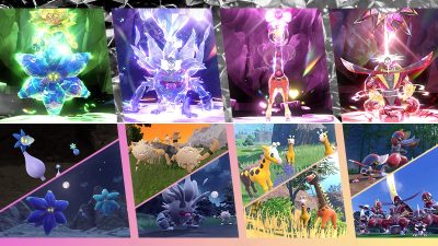 Pokémon Escarlata y Púrpura reciben sus nuevos eventos de Teraincursiones y Apariciones Masivas de Girafarig y Farigiraf