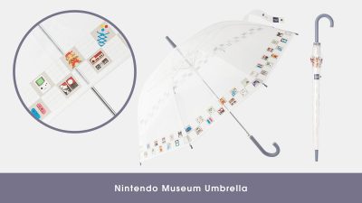 Nintendo Museum anuncia este paraguas para su tienda oficial