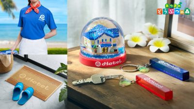 Nintendo anuncia nuevo merchandise del hotel de Animal Crossing: New Horizons en Japón