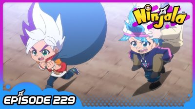 Ninjala estrena el episodio 229 de su anime oficial