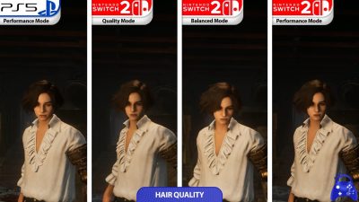 Comparativa en vídeo entre PS5 y Nintendo Switch 2 de Lies of P