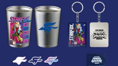 Anunciado numeroso merchandise de Super Mario Galaxy: La Película x Star Fox por ahora solo para Japón