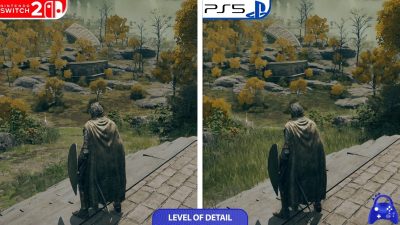 Comparativa en vídeo de Elden Ring: Nintendo Switch 2 vs PS5