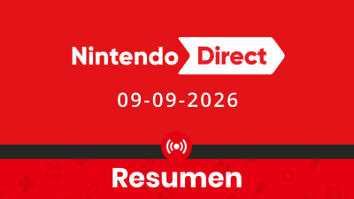 Resumen completo y diferido en español del Nintendo Direct de hoy (9/9/26)