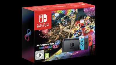 El pack europeo de Nintendo Switch con Mario Kart 8 Deluxe en físico revela su precio: ya lo…