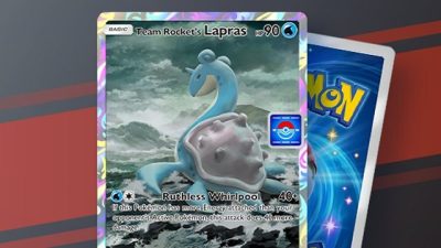 Lapras del Team Rocket protagoniza el nuevo evento de JCC Pokémon Pocket