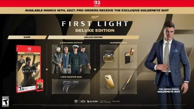 007 First Light ya tiene nueva fecha en Nintendo Switch 2: llegará el 18 de marzo de 2027…