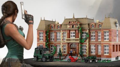 Tomb Raider celebra su 30º aniversario con este set de construcción de la mansión Croft de 4.355 piezas…