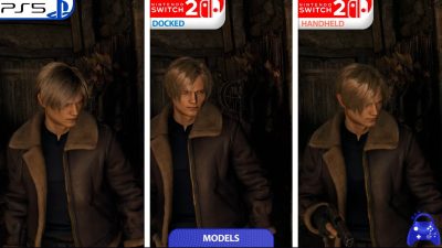 Comparativa en vídeo entre PS5 y Nintendo Switch 2 de Resident Evil 4 – Gold Edition