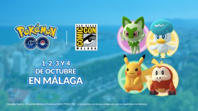 Todo sobre Pokémon GO en la Comic-Con Málaga 2026