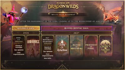 RuneScape: Dragonwilds desvela su hoja de ruta para lo que queda de 2026 y todo 2027